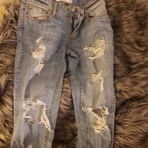 Low Rise Boyfriend Fit Jeans